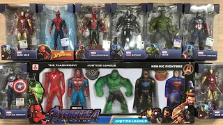 6 Minutes Satisfying With Unboxing Superhero Avengers Set 13 Pieces | ASMR | Hulk, Spiderman, Batman