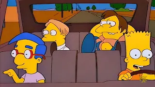 Bart and children running away from home [The Simpsons]