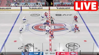 NHL LIVE🔴 Toronto Maple Leafs vs Montreal Canadiens - 9th March 2024 | NHL Full Match - NHL 24