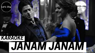 JANAM JANAM || KARAOKE || 2015 || DILWALE