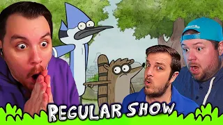 Regular Show Episode 1, 2, 3 and 4 Group REACTION