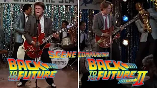Back to the Future Scene Comparisons! BTTF PT1+PT2+PT3!