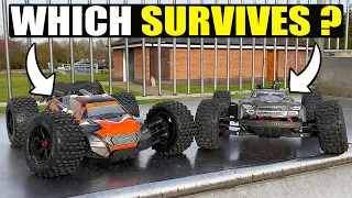 Extreme Testing RC Cars !!! Kraton EXB vs Kronos XTR