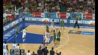 GREECE-SLOVENIA  57-56  GREECE HIGHLIGHTS  BRONZE MEDAL MATCH