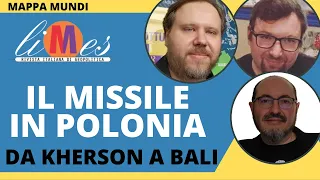 La guerra in Ucraina e il missile in Polonia. Da Kherson a Bali