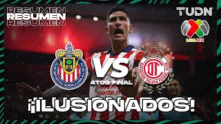 Resumen | Chivas vs Toluca | CL2024 - Liga Mx 4tos de Final - IDA  | TUDN