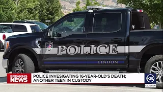 Police: Teenager is in custody for death of 16-year-old boy