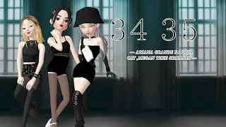 34 35 Remix - Ariana Grande (Feat  Doja Cat ,Megan Thee Stallion)  (Zepeto Music Video)