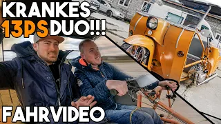 Pauls Abenteuerfahrt mit kranker 13PS Duo  | Simson Tuning