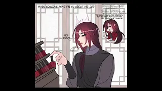 Yin Yu : ┐( ´ д ` )┌ (TGCF meme animation)