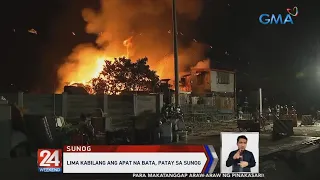 Residents express frustration with firemen at Parola Compound fire | 24 Oras Weekend