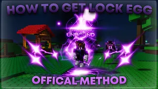 | OFFICAL METHOD | HOW TO GET THE LOCK EGG WITH PROOF! | Sol's RNG