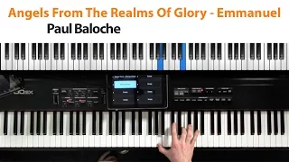 Angels From The Realms Of Glory Emmanuel // Paul Baloche // Keyboard Tutorial