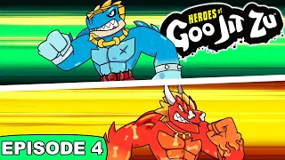 NEW!! Heroes of Goo Jit Zu DINO POWER | MINI MOVIE CARTOON | Episode 4 | Gooing the Distance!