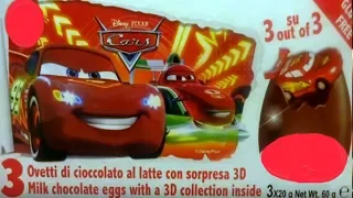 🚘🚙🚗 12 Cars 3D Cars 2 Disney Pixar Surprise Eggs Opening Lightning McQueen #89