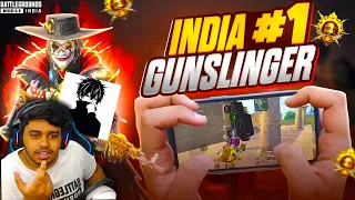 WORLD's HIGHEST RANK Gunslinger Faster than Chinese Players Bixi OP BEST Moments in PUBG Mobile