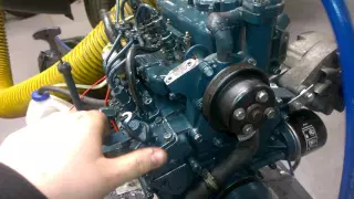 Kubota D722-E  Start and run | Project engine pt.3