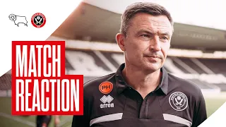 Paul Heckingbottom | Derby 1-3 Sheffield United | Match Reaction Interview