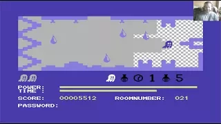 Lukozer Retro Game Review 405 - Go-Go The Ghost - Commodore 64