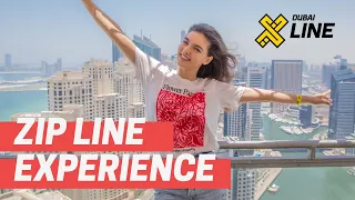 MY XLINE Dubai ZipLine Experience || Bianca Tirsin