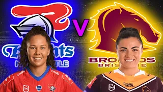 Newcastle Knights vs Brisbane Broncos | NRLW Round 2 | Live Stream & Commentary!