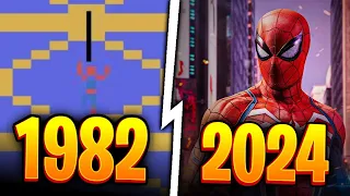 EVOLUTION OF SPIDER-MAN GAMES (1982 - 2024)