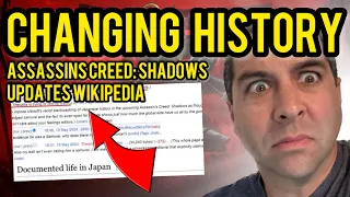 Ubisoft CAUGHT Changing Yasuke Wikipedia:  Assassins Creed Shadows DEI Agenda EXPOSED!