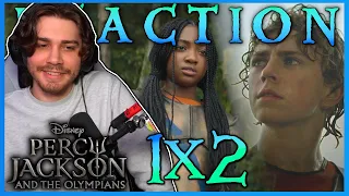 PERCY JACKSON & THE OLYMPIANS 1x2 REACTION!! | Disney Plus