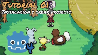 Instalar y crear proyecto en Godot Engine 4(hagamos un videojuego) #01