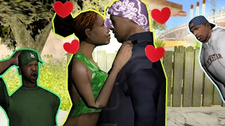 La Hermana de CJ se Consigue un Nuevo Novio - GTA Sa Loquendo 2021