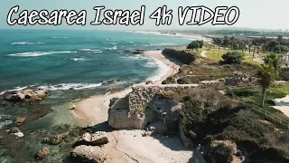 Caesarea Israel/Кейсария Израиль 2019 4k video