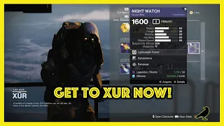 Mar 10, 2023: Xur is in the Tower. (Destiny 2)