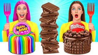 Desafío De Comida Real vs. De Comida Chocolate #2 por Multi DO Fun Challenge