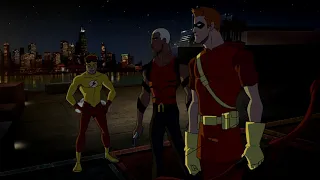 Speedy and the Founders Vs Brick - The Original Team - Young Justice Fights