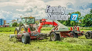 Using NEW DLC to make all the hay season at the Farm | Farming Simulator 22