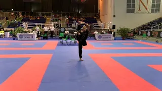 Ekaterina Akhremenkova Weapons WAKO World Championships 2018