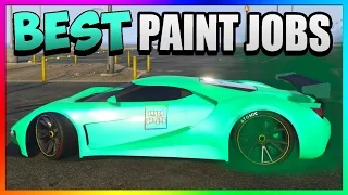 GTA 5 Online - Best RARE Paint Jobs & SEXY Car Color Schemes - MINT Fresh! (GTA 5 Paint Jobs 2023)