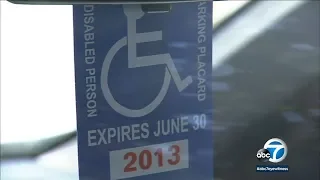 Nearly 130 caught misusing disabled person parking placards in CA in January | ABC7