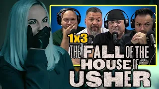 First time watching The Fall of the House of Usher reaction episode 1x3