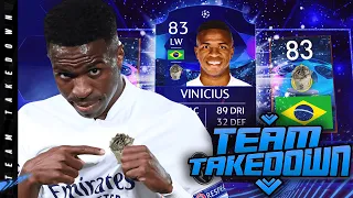 83 UCL MOTM Vinicius Junior Team Takedown vs @DannyAarons !!!