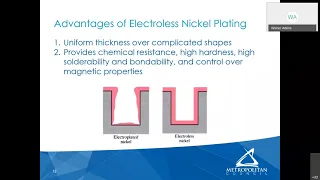 Water Issues Talk 07-09-20 Electroless nickel plating in wastewater