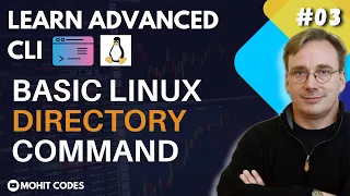 Basic Directory Command = ls cd pwd mkdir rmdir Limux | Mastering the Command Line | Tutorial 03