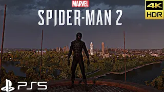 Spider-Man 2 Raimi Black Suit Free Roam Gameplay (4k 60 fps HDR)