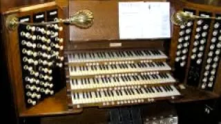 Johann Sebastian Bach   Invention No 13 in A minor BWV 784 %28Pipe Organ%29