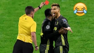 Top 10 Most Crazy/Funny Red card reaction in football ● HD