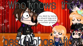 Who knows Michael the best? / My AU / FNAF / gacha_duvar / #aftonfamily #fnaf