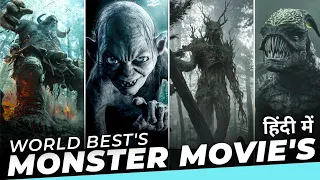 TOP 5 Greatest Giant Movie Monsters | Biggest Movie Monsters [Explained in Hindi ] Part - 2