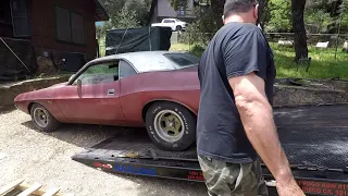 1970 Dodge Challenger R/T 4 Speed - True barn find!