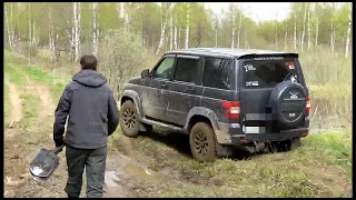 На УАЗ Патриот по заброшенным деревням