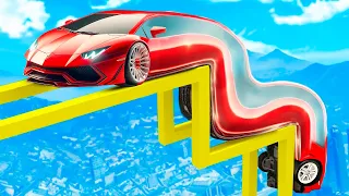 CARS vs HIGHEST OBSTACLES in GTA 5!